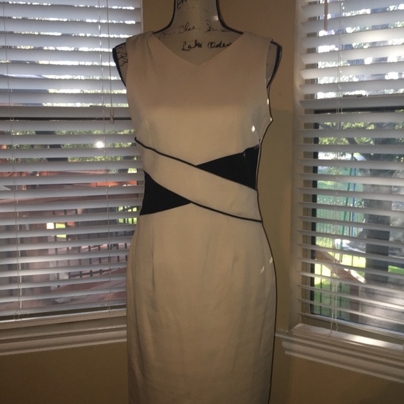 08-Studio One Sheath Dress - Sz 8 - Picture 1 of 6